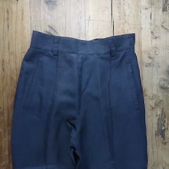 MONDI VINTAGE GREY SIDE ZIP SKINNY OFFICE TROUSERS PANTS SIZE 36 - Picture 5 of 9